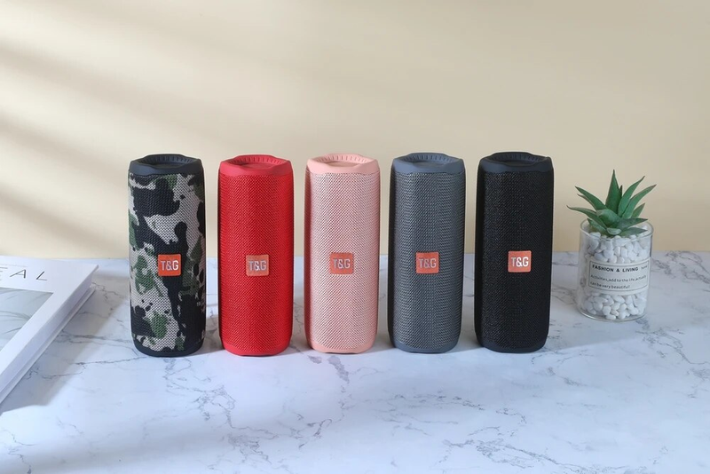 TG365 10 W bezvadu portatīvais skaļrunis Bluetooth5.0 ūdensizturīgs mini TF kartes zemfrekvences skaļrunis āra AUX USB stereo basa mūzika_voghion.com