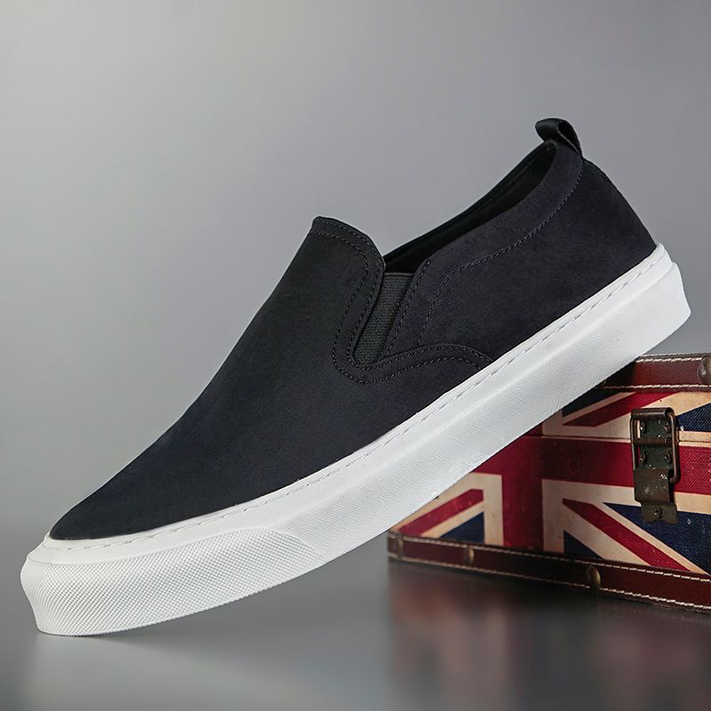 Bean Bag Spring And Autumn Low-Top Breathable Casual Thick Sole Canvas Shoes_voghion.com
