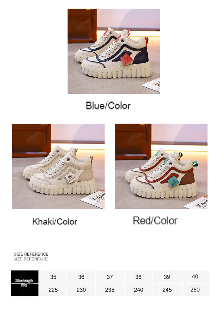 Fleece casual shoes muffin sole women's shoes_voghion.com