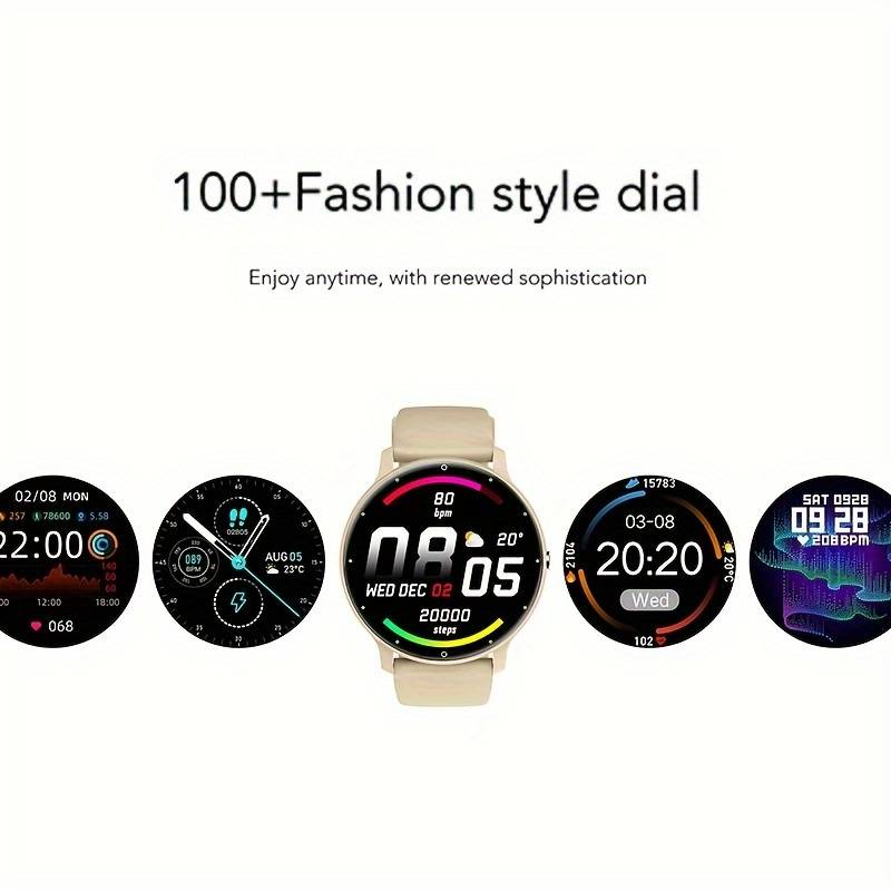 Smart Watch, 1.28 Full Touch Screen Smart Watch, Gift for Men and Women_voghion.com