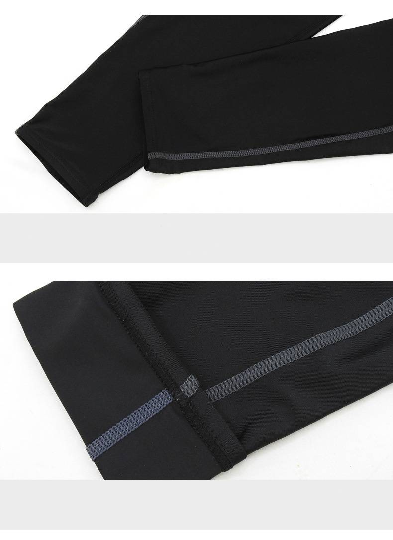 Traje de baño largo de secado rápido, protección solar, impermeable, para competición, para hombre, para esnórquel y surf._voghion.com
