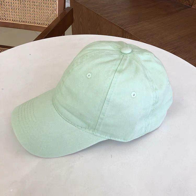 Unschlagbare Qualität gewaschene Baumwolle bestickt Soft Top Duckbill aus alten Denim Hut Licht Platte Sand gewaschen Baseball Cap_voghion.com