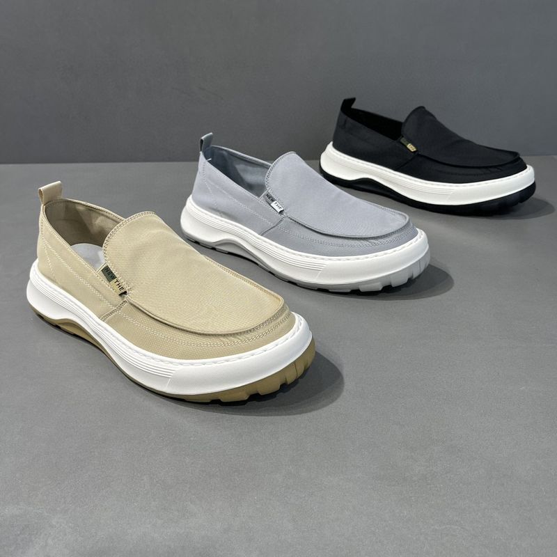 2024 Summer New Breathable Ice Silk Quick Drying Casual Soft Sole Lightweight and Versatile Lazy Shoes for Men's_voghion.com