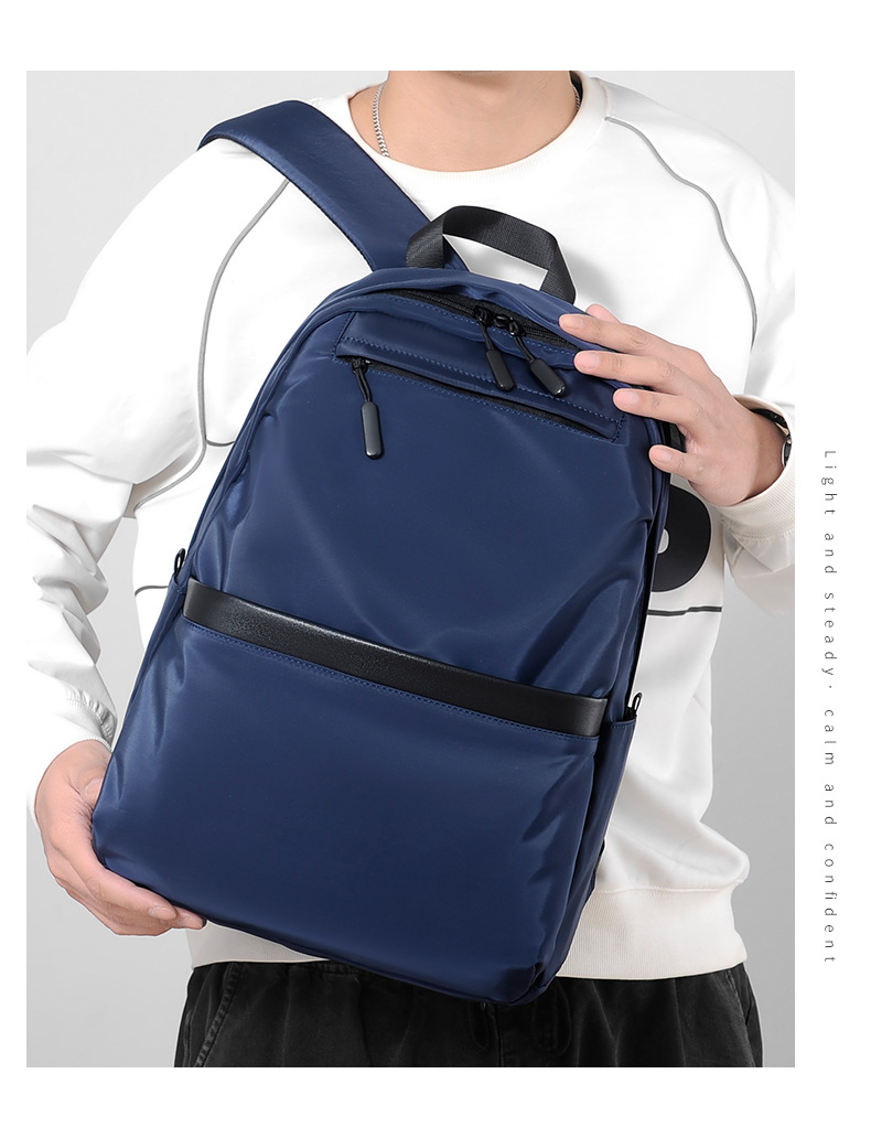 2024 New Men's Lightweight Backpack Men's Business Backpack Backpack Large Capacity Computer Bag Gift_voghion.com