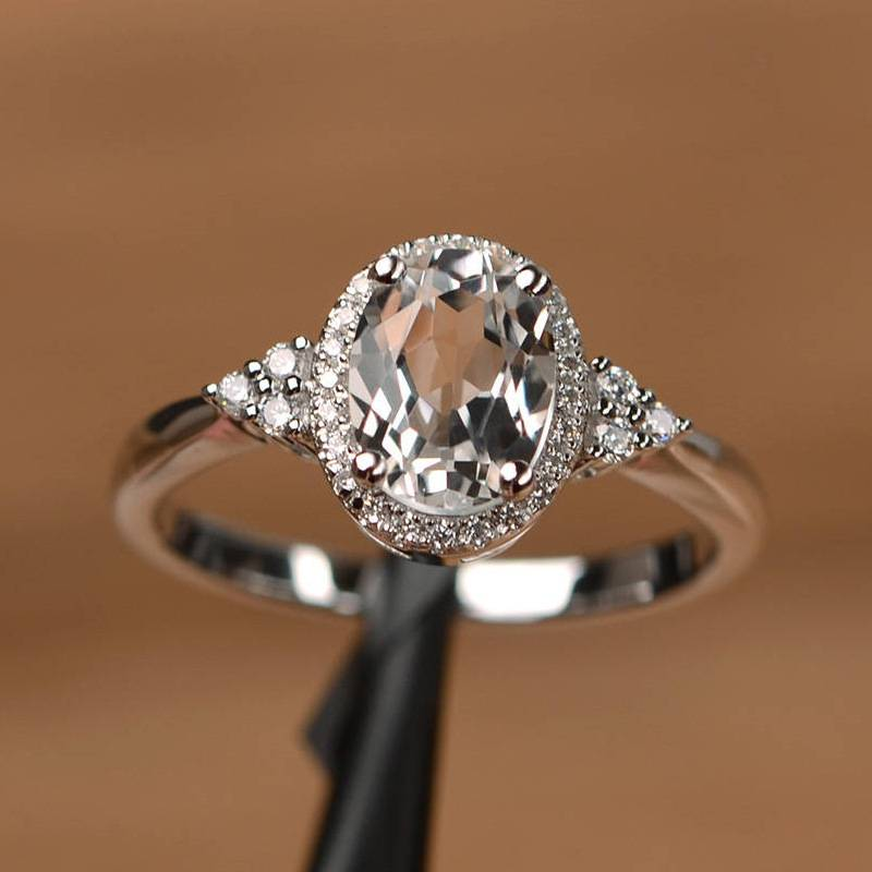 Heißer Verkauf Versilbert Ringe Für Frauen Rubin Smaragd Saphir Schmuck Hochzeit Verlobungsring Großhandel_voghion.com
