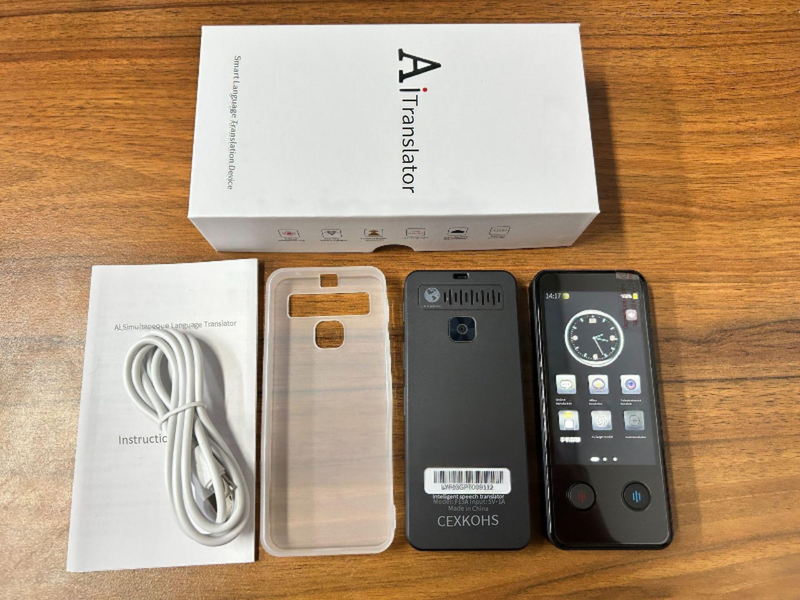 F13A Smart Language Translator Device - Offline Voice Translation For 60+ Languages, Compact & Portable For Travel, Business_voghion.com