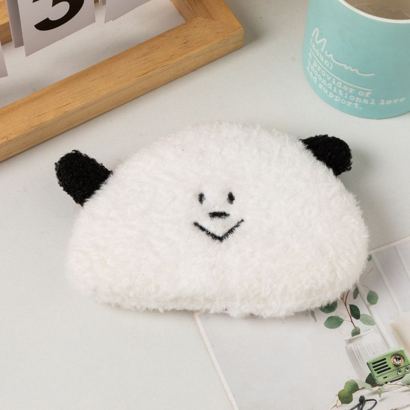 New Can't Hide Secretly Same Style San Zhi Bear Plush Pencil Case Coin Purse Card Holder Key Storage Bag_voghion.com