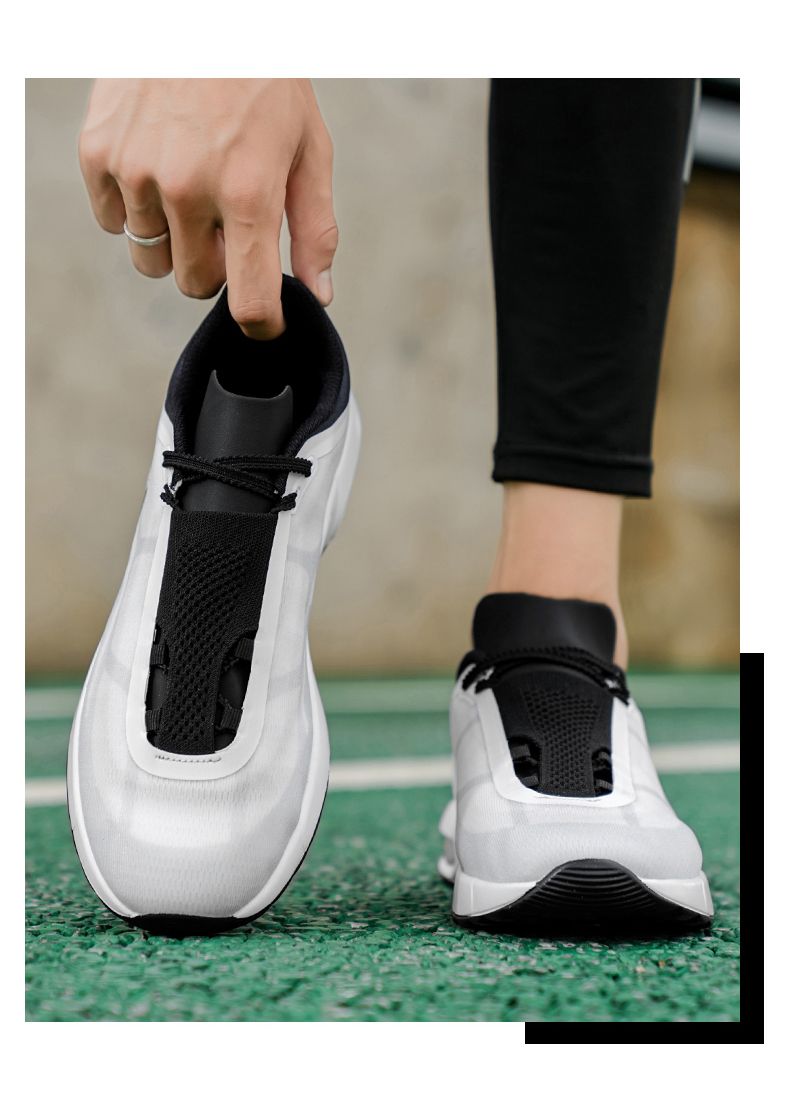 Mens Sports Running Shoes Marathon Sneakers Air Cushion Breathable Lightweight Mens Outdoor Athletic Running Jogging Shoes_voghion.com