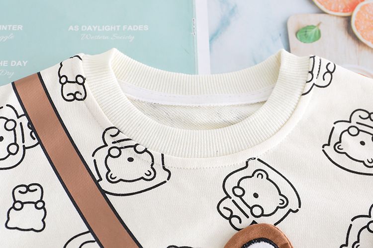 Set di abbigliamento 2024: abbigliamento primaverile e autunnale stampato in stile western per bambini, felpa con cappuccio a maniche lunghe con dinosauro per ragazzi, due_voghion.com
