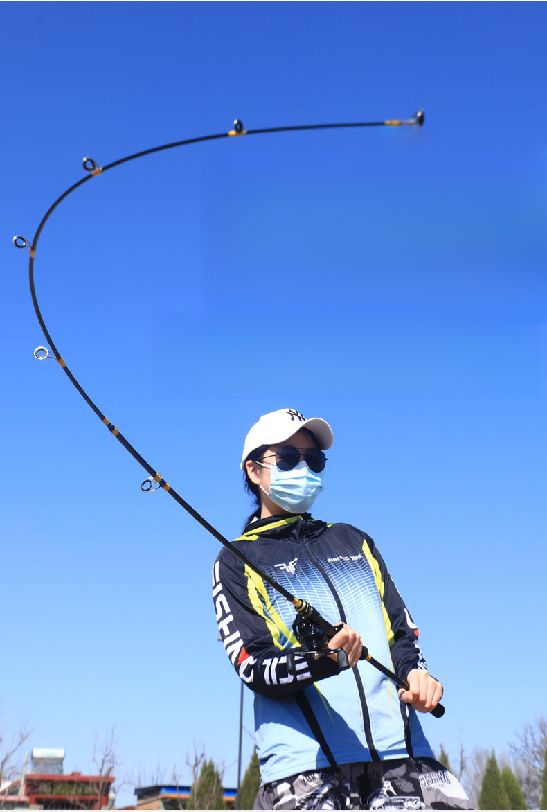 New Lure Set Carbon Fiber Ultra-light Fishing Black Fish Beginner Entry Single Rod Straight Handle Baitcasting Reel_voghion.com