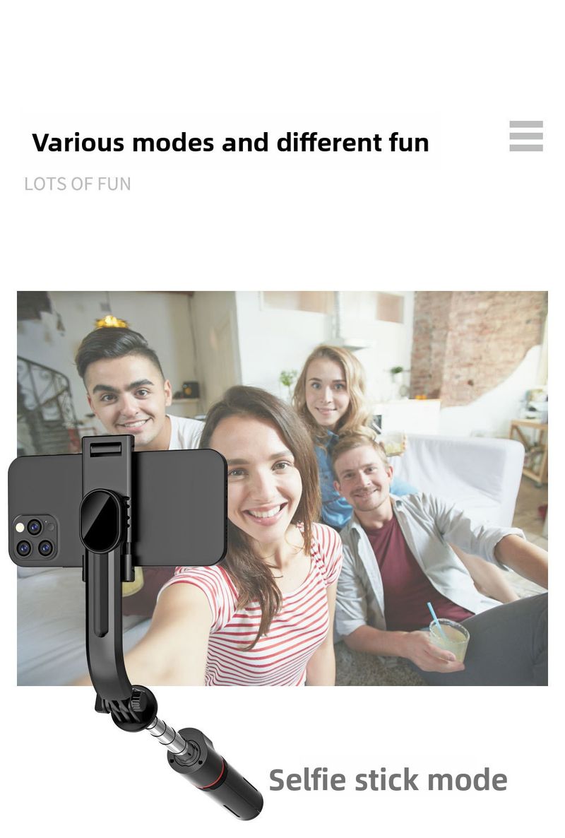 Bluetooth Handheld Telescopic Mobile Phone Selfie Stick, Tripod Micro-single Camera Holder Outdoor Live Broadcast_voghion.com