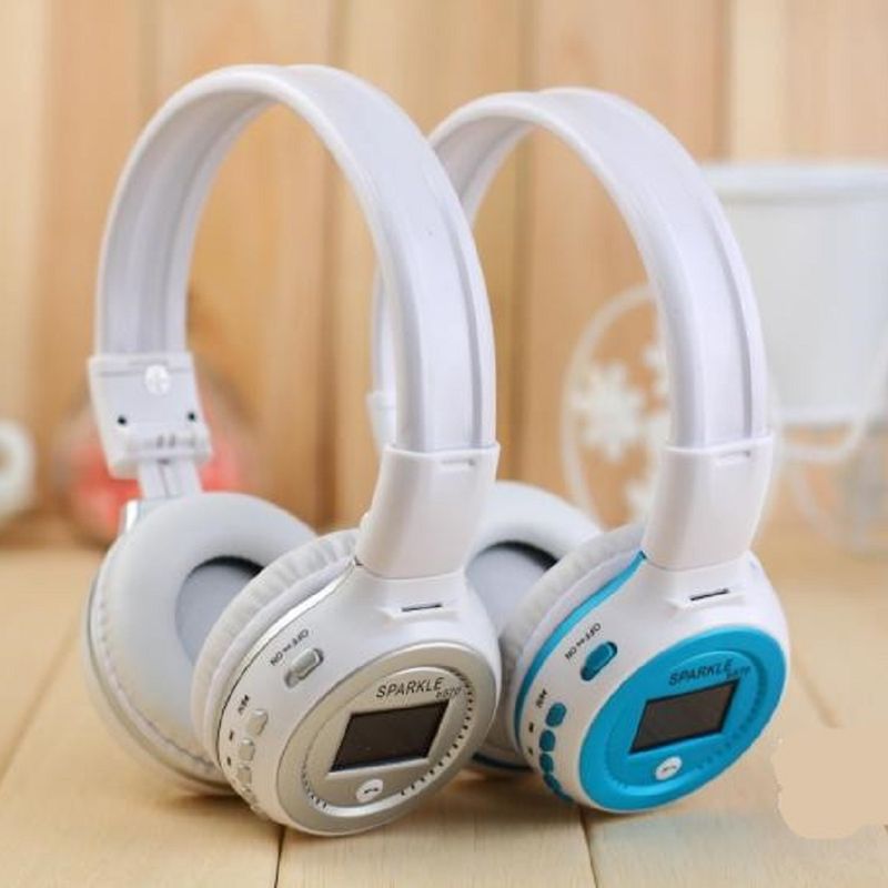 Cuffie wireless radio over-ear compatibili con Bluetooth, auricolari stereo per computer e telefono, supporto audio FM._voghion.com