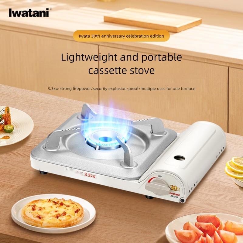 Yancong New Upgraded Version Ultra-Thin Outdoor Hot Pot Camping Gas Cassette Stove ZB-29S_voghion.com