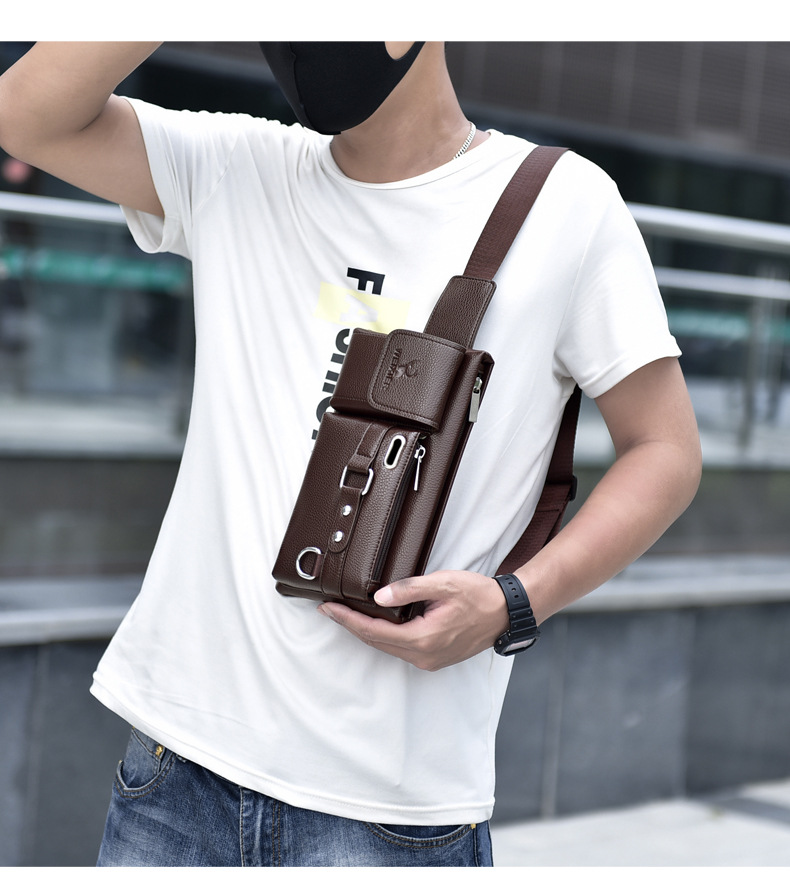 Europa an d'Vereenegt Staaten Trend Moud Tasche Sport Heuptasche multifunktionell Handy Tasche PU Jongen Crossbody Tasche Reiden Taille Tasche_voghion.com