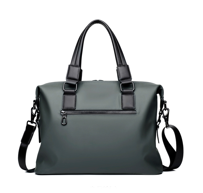 Borsa da uomo, borsa a mano, grande capacità, in tessuto Oxford, tendenza_voghion.com