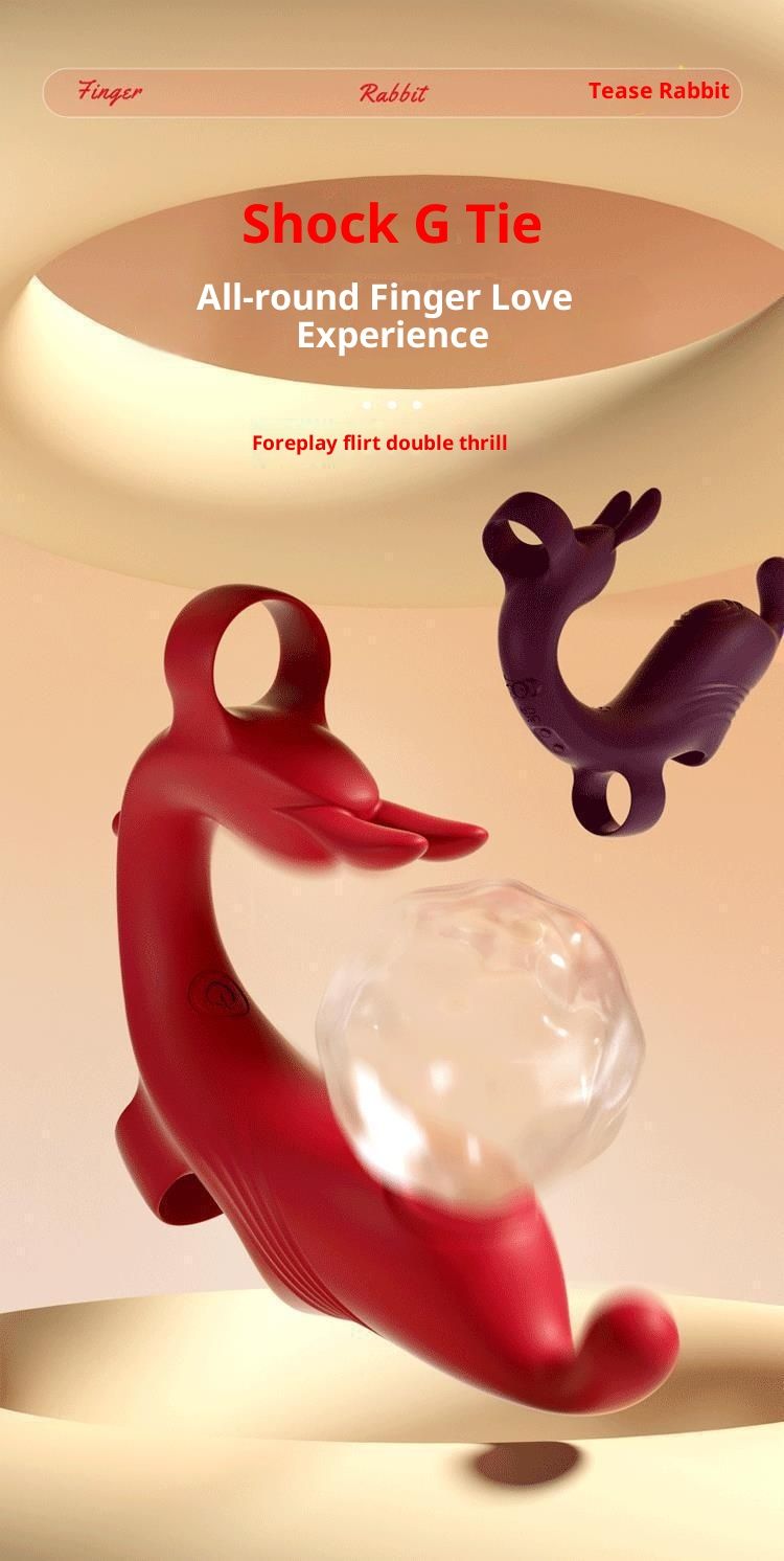 LuvBox Finger Trigger Vibrator Dual Vibrator Prostata Analkammer Orgasmus Vorspiel Einführen Spielzeug Paar Spaß Flirten_voghion.com