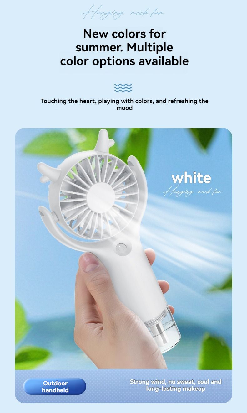 2025 Nowy mini spray USB przenośny nawilżacz wody z nawilżaczem na szyję, mały wentylator na zewnątrz, niezbędny latem_voghion.com