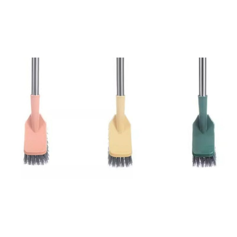 Brush For Home Use, Wall-Mounted Long Handle, No Dead Angle Brush, Bathroom Hanging Soft Bristle Toilet Cleaning Tool_voghion.com