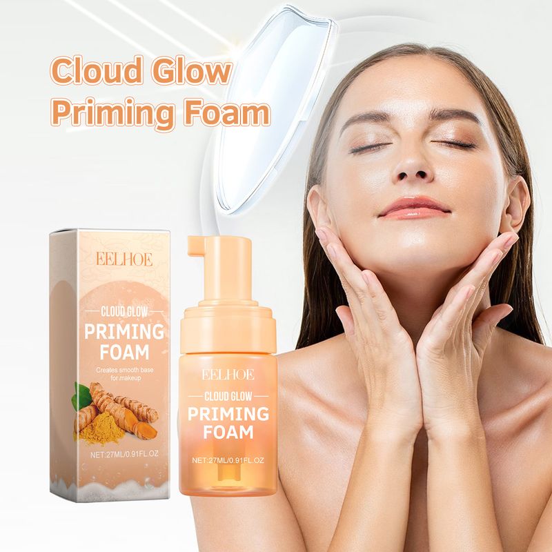 EELHOE Pre Makeup Tonico Viso Idratante Rassodante Ammorbidente Schiuma per la Cura della Pelle Mousse_voghion.com
