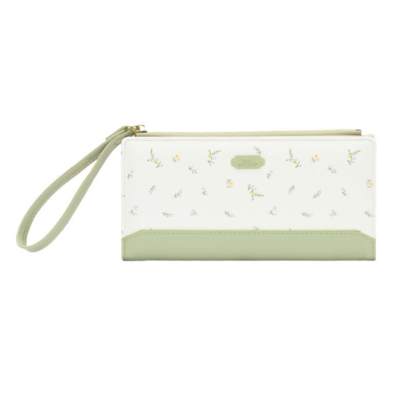2025 Nowy, wysokiej jakości, drukowany, jasny portfel damski z wieloma przegródkami na karty, uniwersalny damski portfel na monety_voghion.com