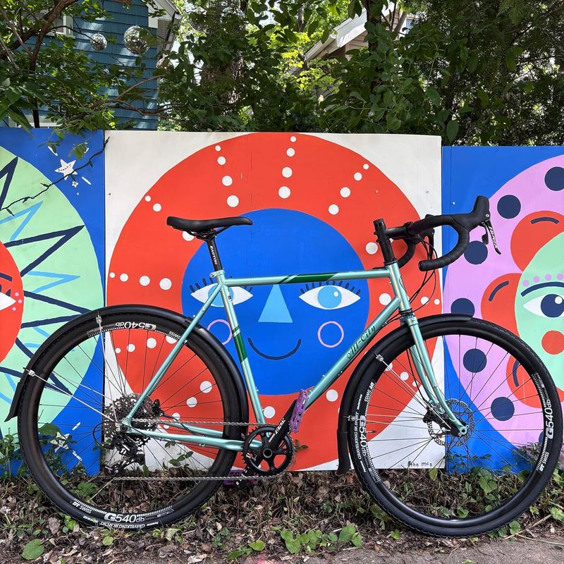 Bike Cascadia Recycled Plastic Fender Set With Mudflaps_voghion.com