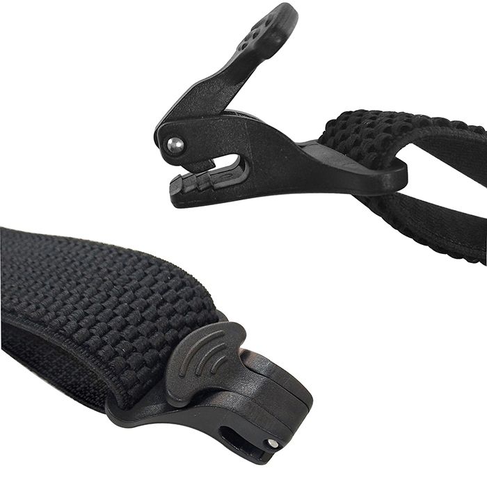 VOOTHOST Heren Jarretel Volwassene 4 Clips Heren Jarretels X Type Elastische Verstelbare Band Brede Bretels Werk Mannelijke Jockstrap F0215_voghion.com