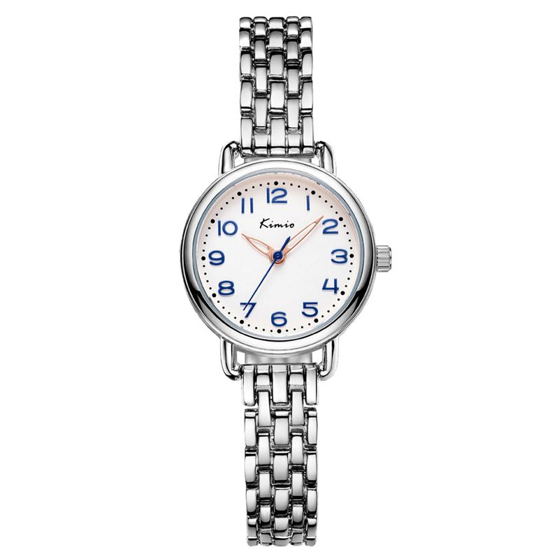 Orologio da donna Mio in oro con quadrante piccolo, modello 2021, compatto, squisito, semplice ed elegante._voghion.com