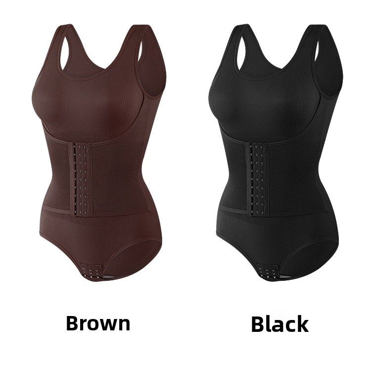 Novas alças modeladoras para body, modelador de cintura, modelador corporal com botões reforçados, controle de barriga adelgaçante, base slim fit_voghion.com