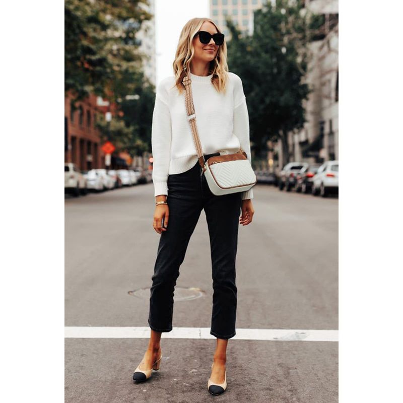 2024 New Crossbody Trendy Versatile Women's Shoulder Small Square Bag With Jacquard Strap_voghion.com