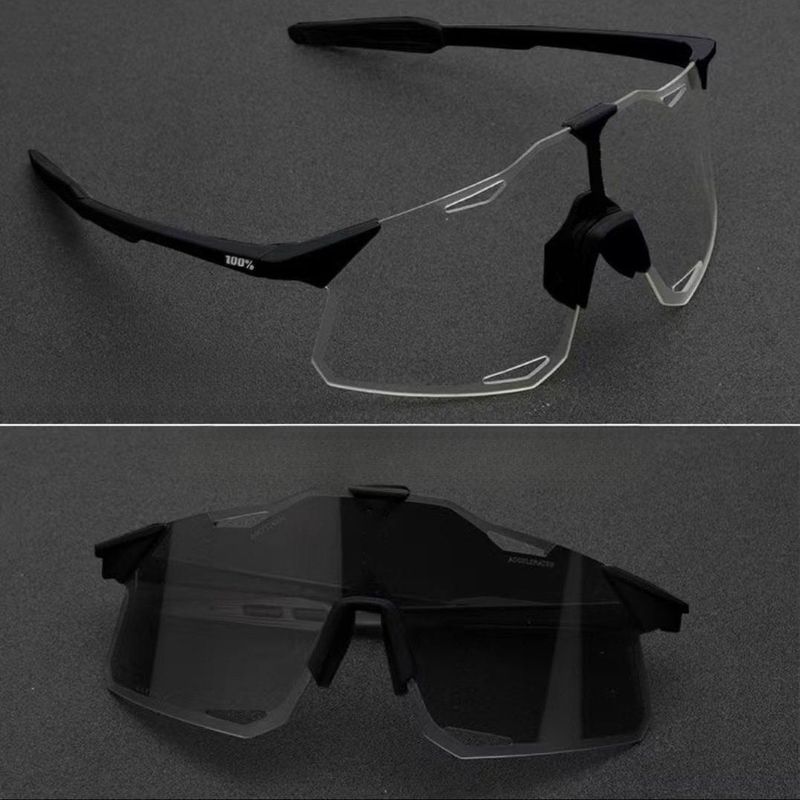 100% Hypercraft Outdoor Cycling Running Light-Sensitive Color-Changing Day And Night Dual-Use UV Protection Windproof_voghion.com