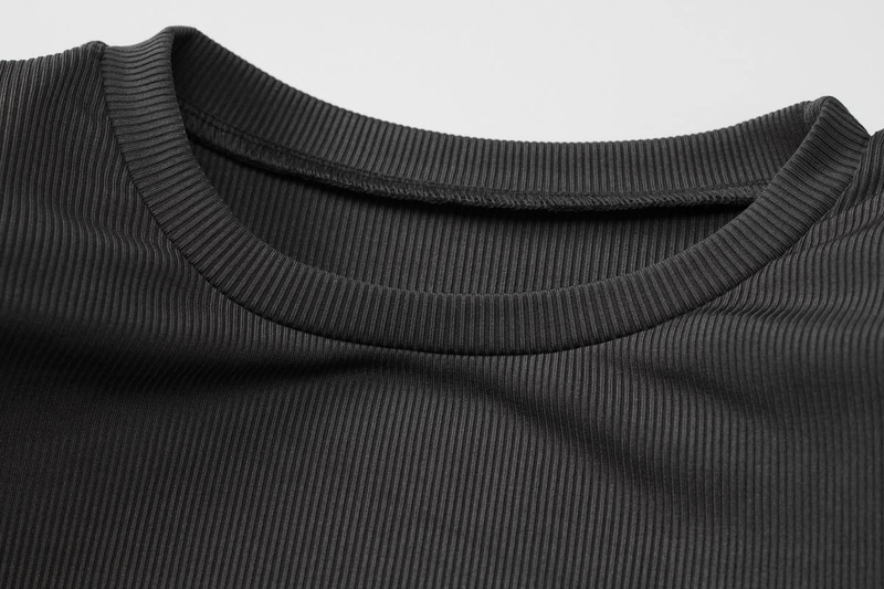 2025 Herbst neue Damenmode einfarbig lange Horn Ärmel Kurzarm Stil würzig Mädchen Kleid_voghion.com