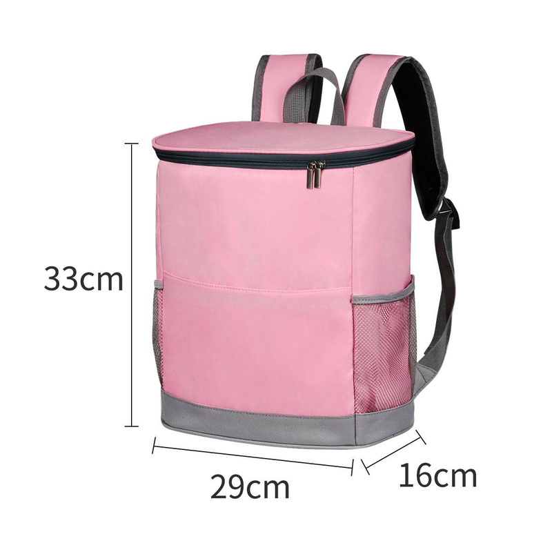 Insulated Backpack Cooler Leakproof Thermal Bag For Camping Beach Work 12-24 Hour Cold Retention_voghion.com