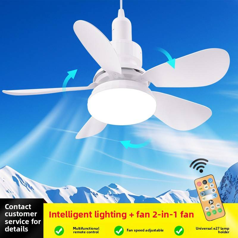 Smart Ceiling Fan With Led Light - 2-In-1 Remote Control Ultra Quiet 3 Speed Adjustable Easy Installation For Bedroom/Living Room_voghion.com