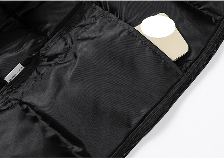 Herrenbekleidung Daunenweste aus Baumwolle Winter Dicke warme Jacke Herren Einfarbig Stehkragen Lässige Baumwollweste Weste Tops Herren_voghion.com