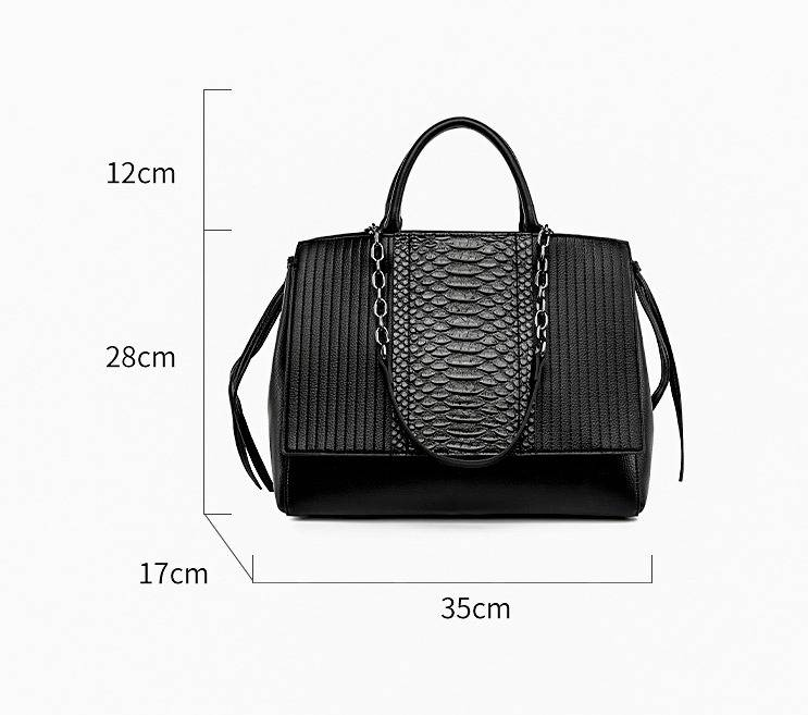 Bagagli e borse Borsa tote con motivo coccodrillo Borsa alla moda con texture Borsa da donna Cross Border Nuova borsa da donna di grande capacità Borsa a tracolla di alta qualità_voghion.com
