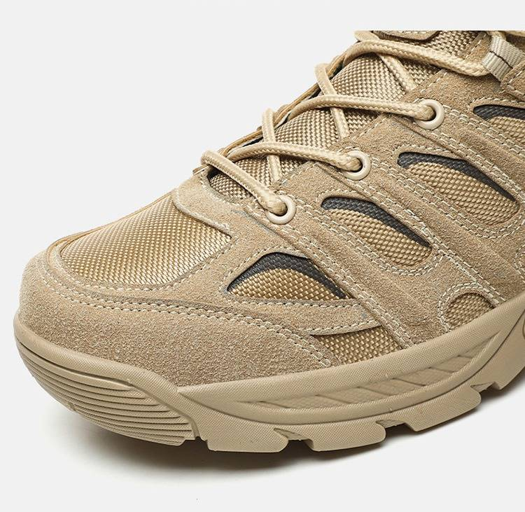 Bottes militaires tactiques pour hommes – Chaussures de randonnée légères et durables pour terrains extrêmes, entraînement et camping – Tailles 40 à 47. Chaussures grande taille_voghion.com