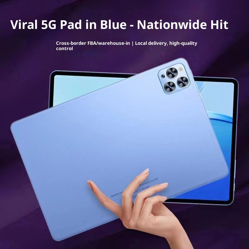 Octa-Core 10,1 Zoll 4G Business-Tablet – Android-Betriebssystem, 32 GB/64 GB Speicher, Dual-SIM, IPS-Bildschirm, Bluetooth (Blau/Weiß/Grün/Lila)_voghion.com