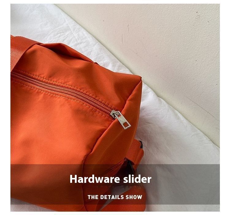 Toast Reisetasche für Männer, wasserdichte Sport- und Fitnesstasche, großes Pendlerkissen aus Nylon in Volltonfarbe, eine Schulter_voghion.com
