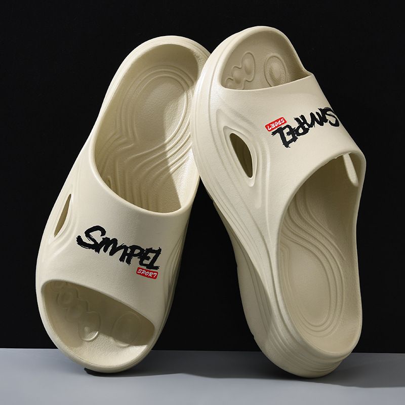 Pantofole estive da uomo One Line, versatili per l'uso all'aperto, inodori, con suola spessa in EVA che aumenta l'altezza._voghion.com