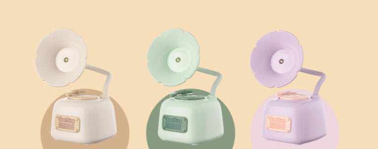 Nuova lampada da tavolo creativa a forma di fonografo, con dimmerazione continua, regalo di compleanno, luce notturna ricaricabile per dormitorio con musica_voghion.com