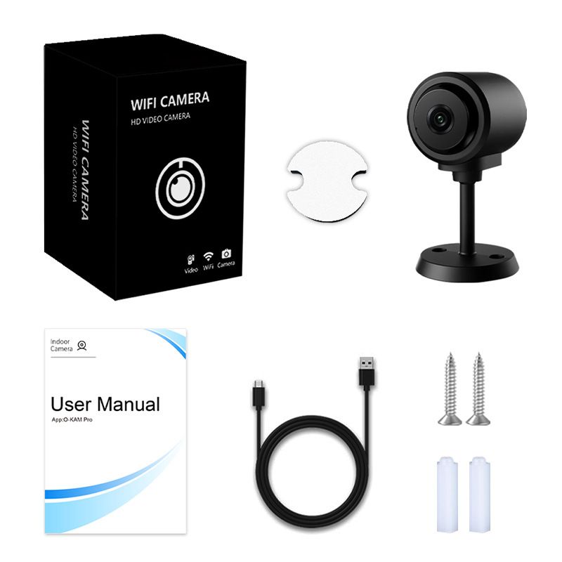 Caméra C1 haute définition 1080p intelligente sans fil WiFi caméra de vision nocturne à domicile caméra de surveillance de sécurité_voghion.com
