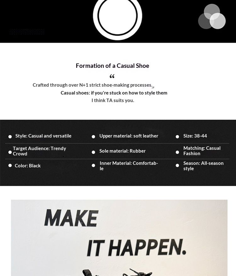 Wangjia High-End Hummer Bar Niche Square Toe Leder Herren Casual Derby Schwarz Höhersetzende Dad Schuhe 3316-A_voghion.com