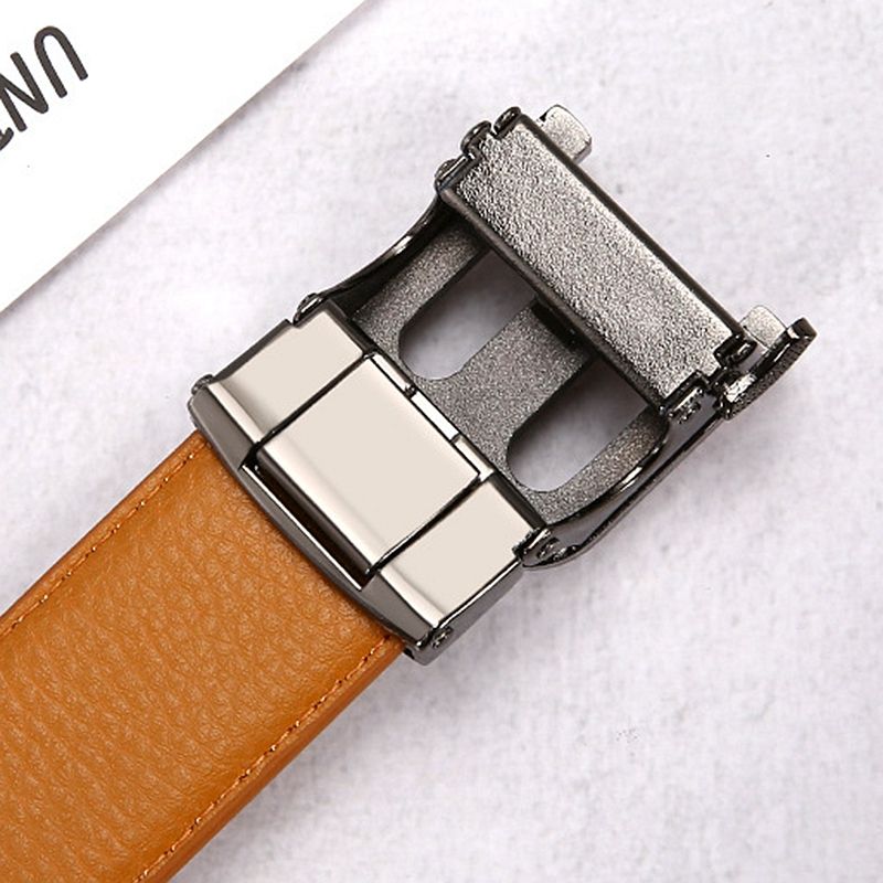 VOOTHOST Hochwertiger Briefgürtel für Männer und Frauen, klassischer, exquisiter Designergürtel für Männer, Modemarke, Designer-Ledergürtel F0127_voghion.com