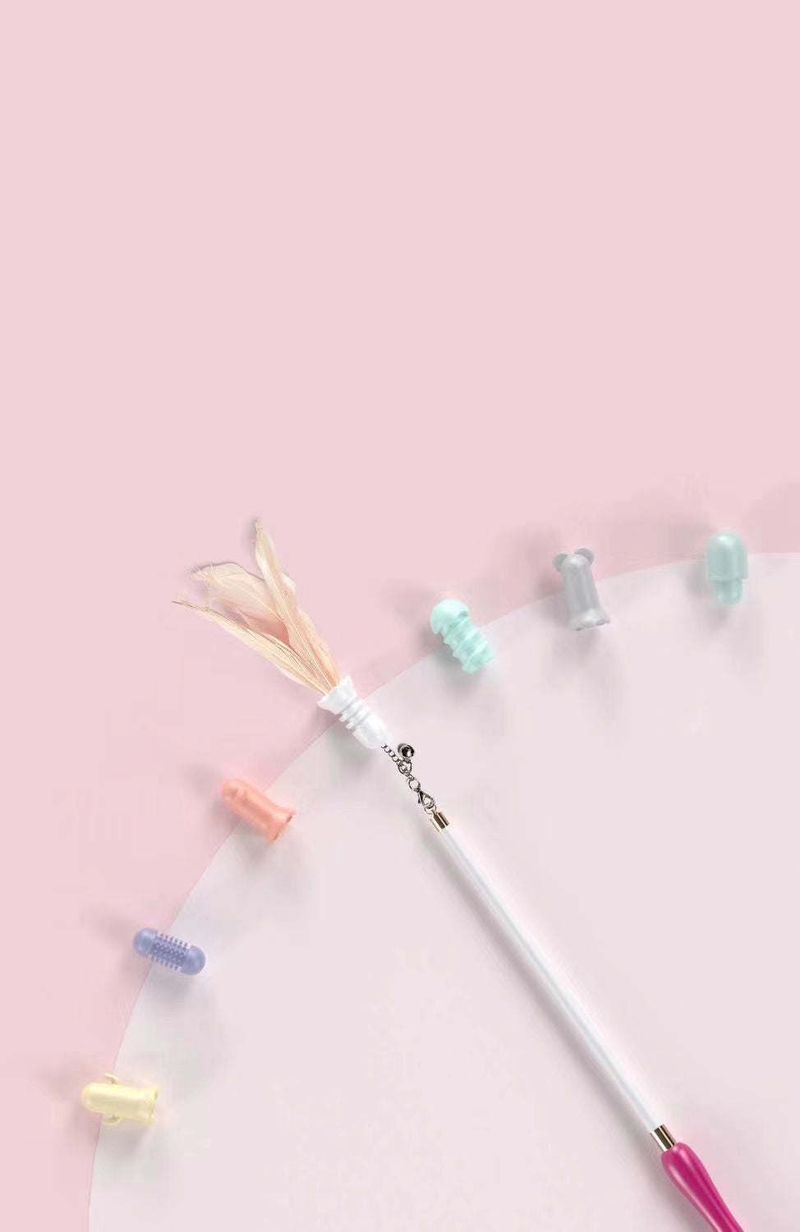 Pet Life 'Wander-cat' Customizeable and Extendable 10-in-1 Attachment Laser Cat Teaser_voghion.com