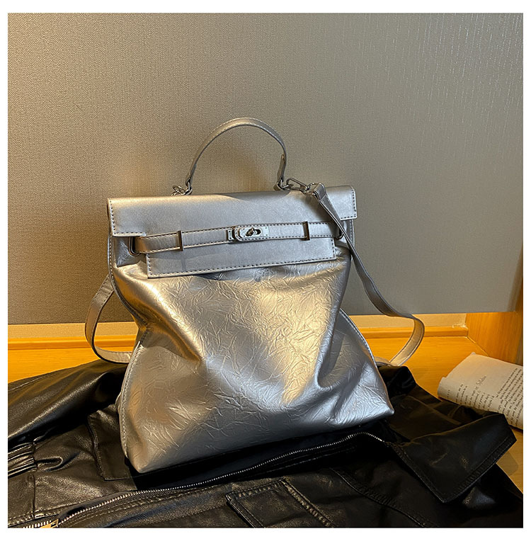 Bag Women's Bag New Retro One Shoulder Crossbody Handbag Large Capacity Original Small Design Backpack_voghion.com