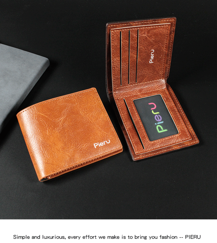 Foreign trade hot selling Huoshaoditan men's wallet large capacity imitation leather fashionable youth wallet short men's wallet_voghion.com