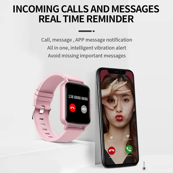 Smart Watch Men Women Sport Smart Bracelet Fitness Tracker Watch for Android IOS Heart Rate Monitor Waterproof Smart Band_voghion.com
