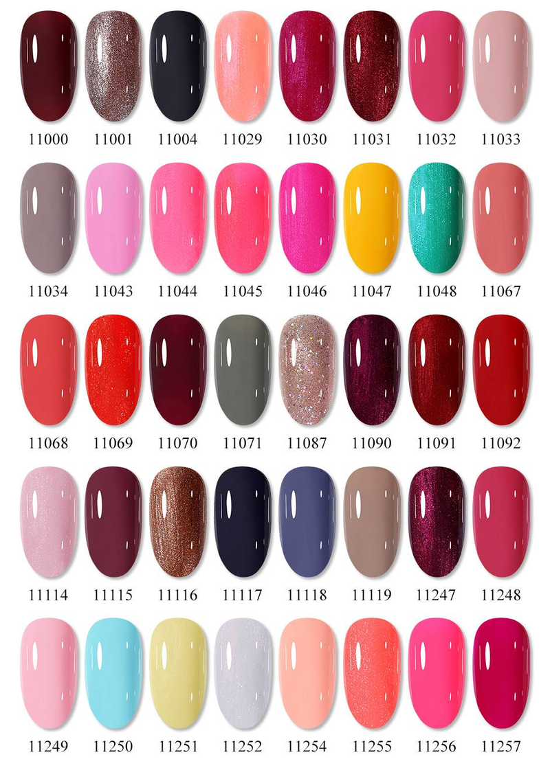 Arte Clavo Gel-Nagellack-Set, 15 ml, Braun, langlebig, semipermanenter UV-LED-Gel-Lack, Soak-Off-Lack für Nagelkunst, Malerei_voghion.com