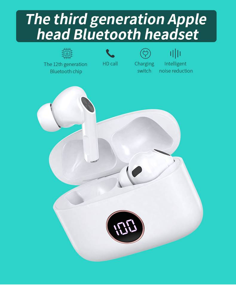 New Design M10 Wireless Earphone Noise Canceling Fiess ENC Earbud In-Ear Headphone_voghion.com