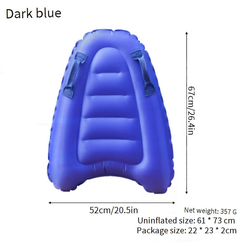 Inflatable Surf Board Premium PVC Paddle Board For Kids Beginners Water Sports Toy For Beach Pool Lake_voghion.com